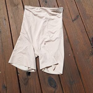 Naomi & Nicole Shapewear Shorts Ladies Plus size 3X Nude High Waist Slimming